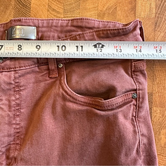 Kut From The Kloth High Rise Kelsey Fab Ab Ankle Flare- Women’s Size 10 - Picture 4 of 9